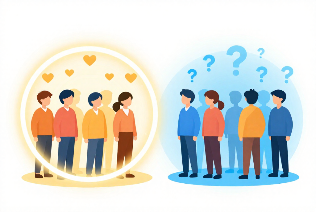 「内集団バイアス」とは？自分と同じ側の人を無意識に贔屓してしまう心理の正体