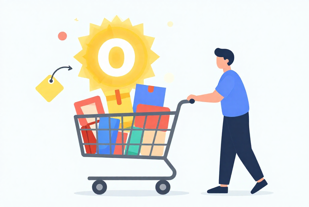 送料無料で過剰購買してしまう行動経済学の図解